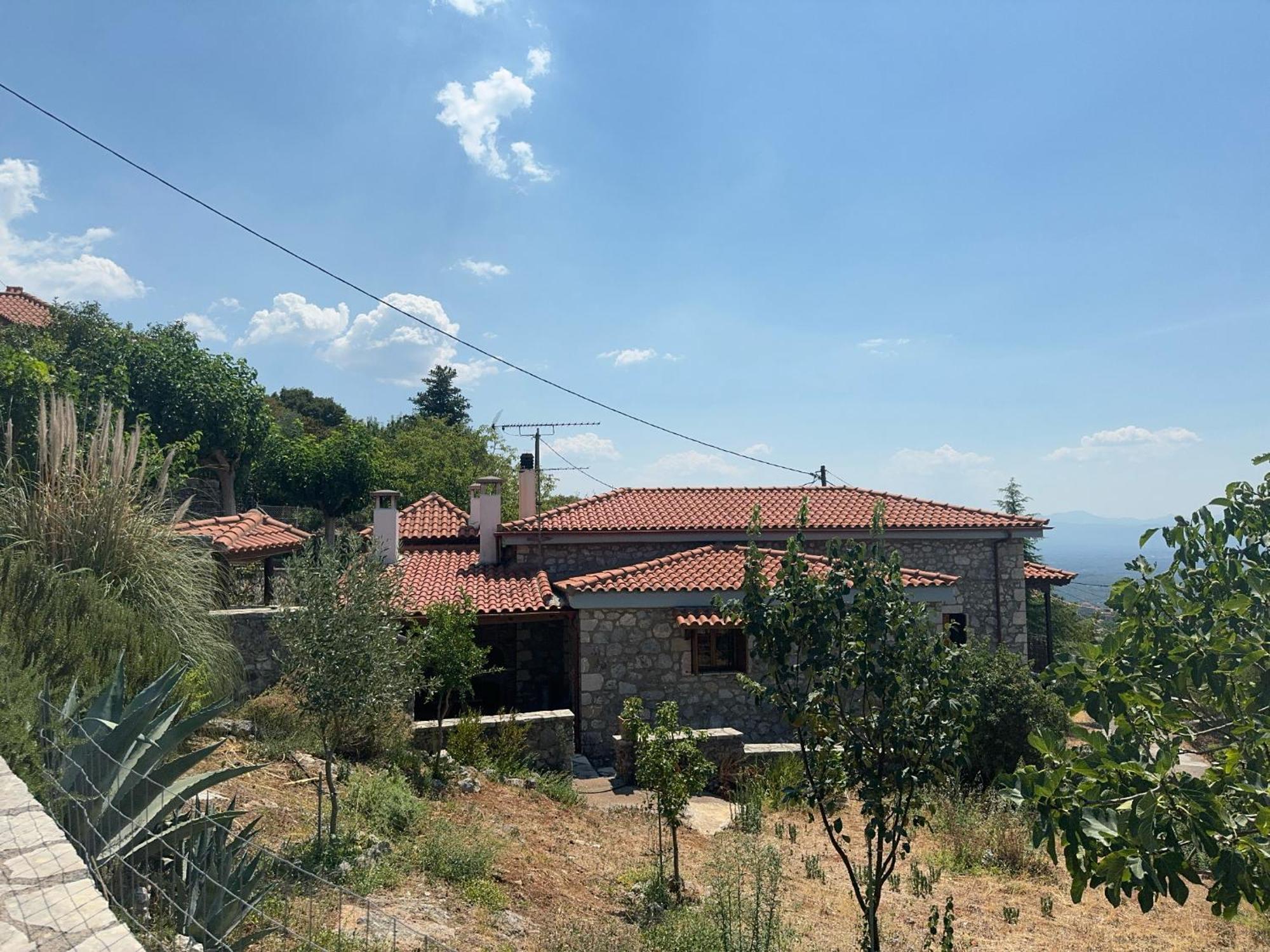 Terra Petra Villa At Psari Trikolonon Gortynia Psárion Extérieur photo