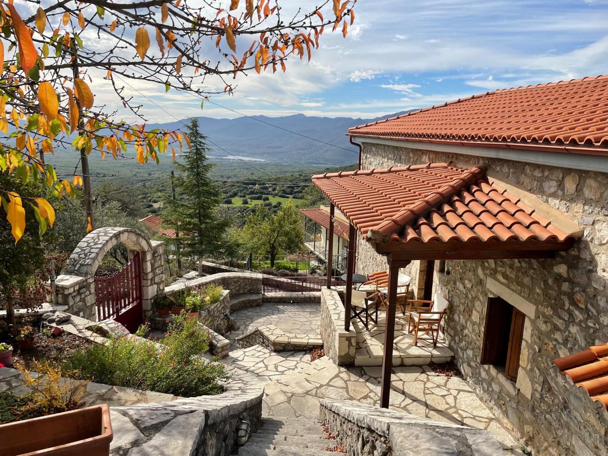 Terra Petra Villa At Psari Trikolonon Gortynia Psárion Extérieur photo